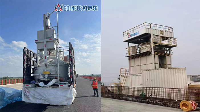 立軸行星攪拌機(jī)用于UHPC現(xiàn)場攪拌澆筑 立軸行星攪拌機(jī)用于UHPC現(xiàn)場攪拌澆筑